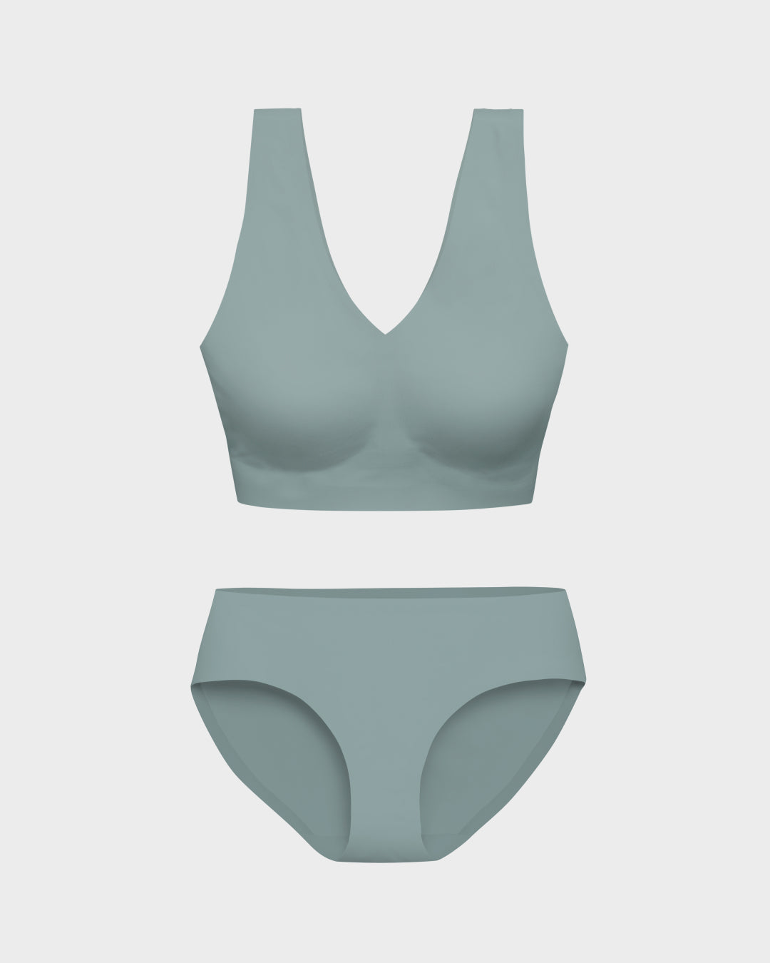 Arona wireless bralette set on a white background