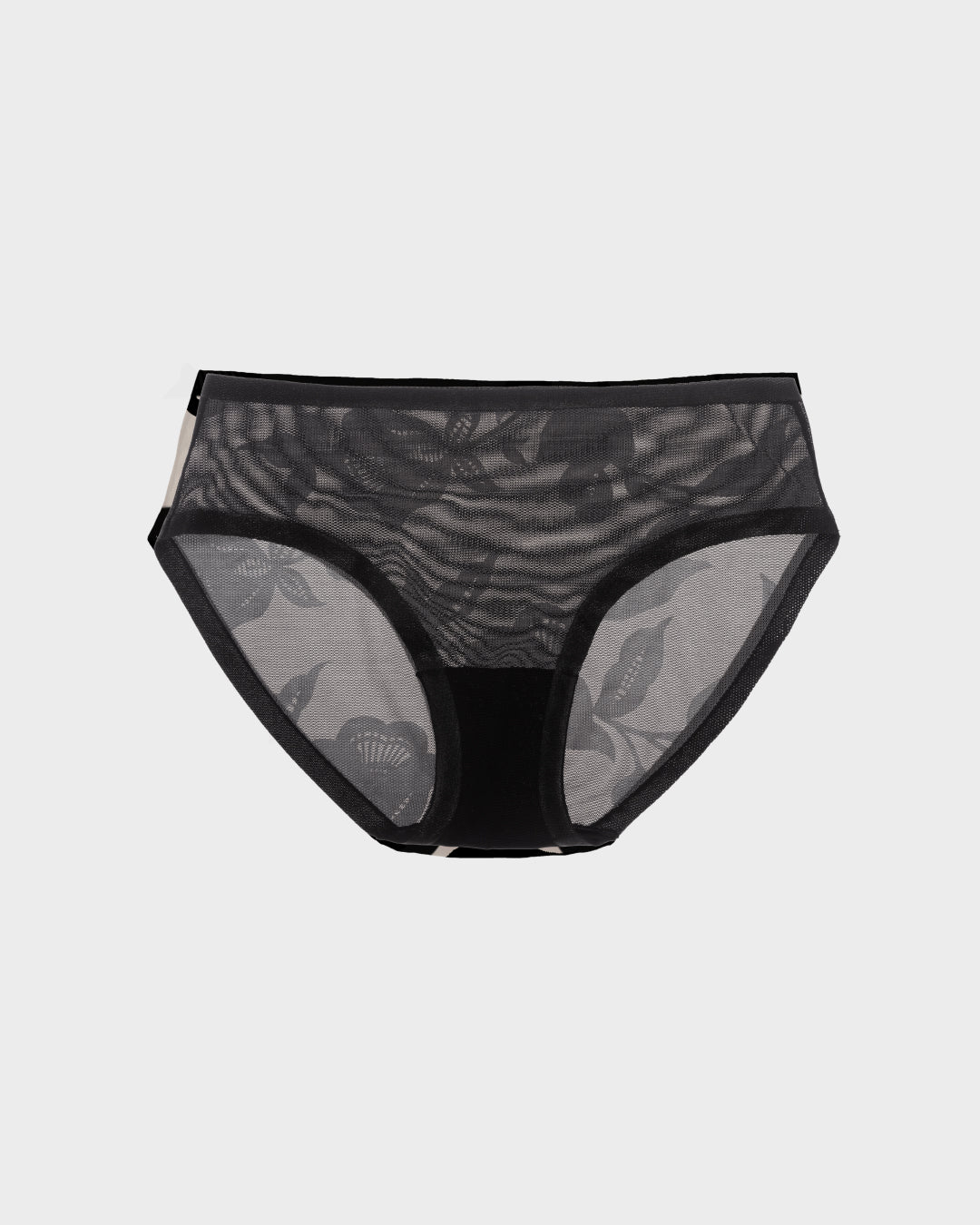 Black Mesh Brief