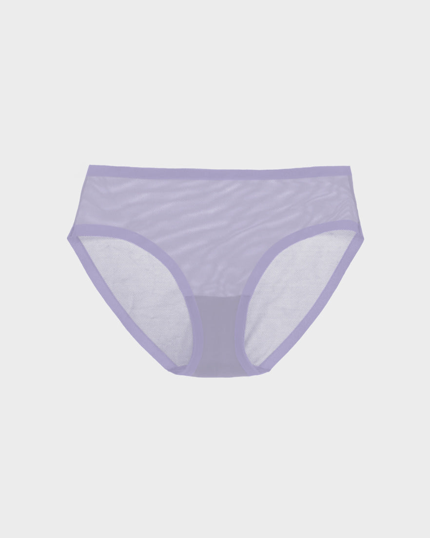 Jacaranda Mesh Brief