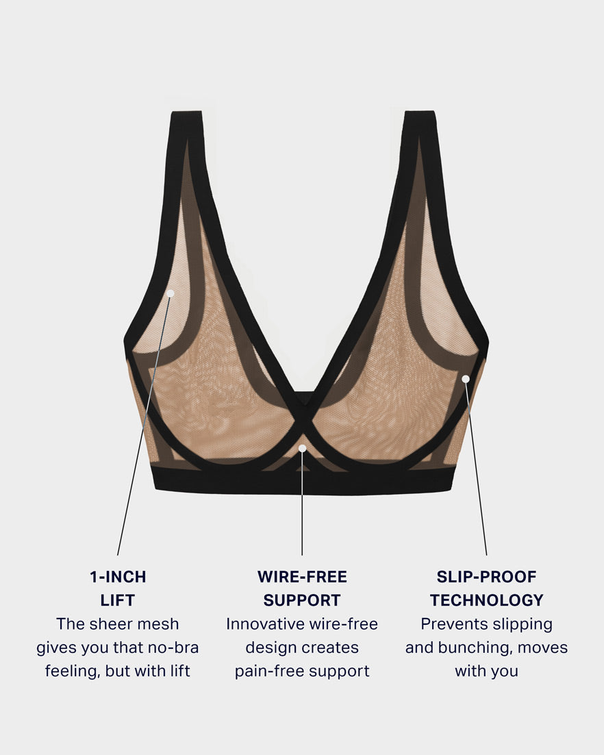 Margaux Mesh Bralette