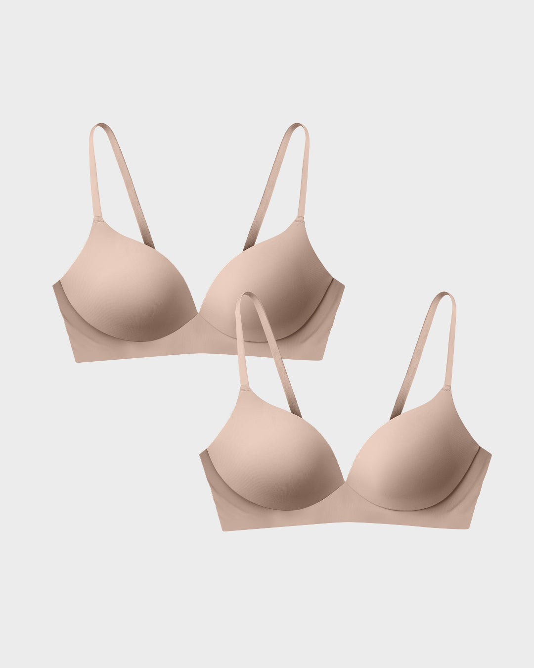 Nude Pain Free T-Shirt Bra Bundle
