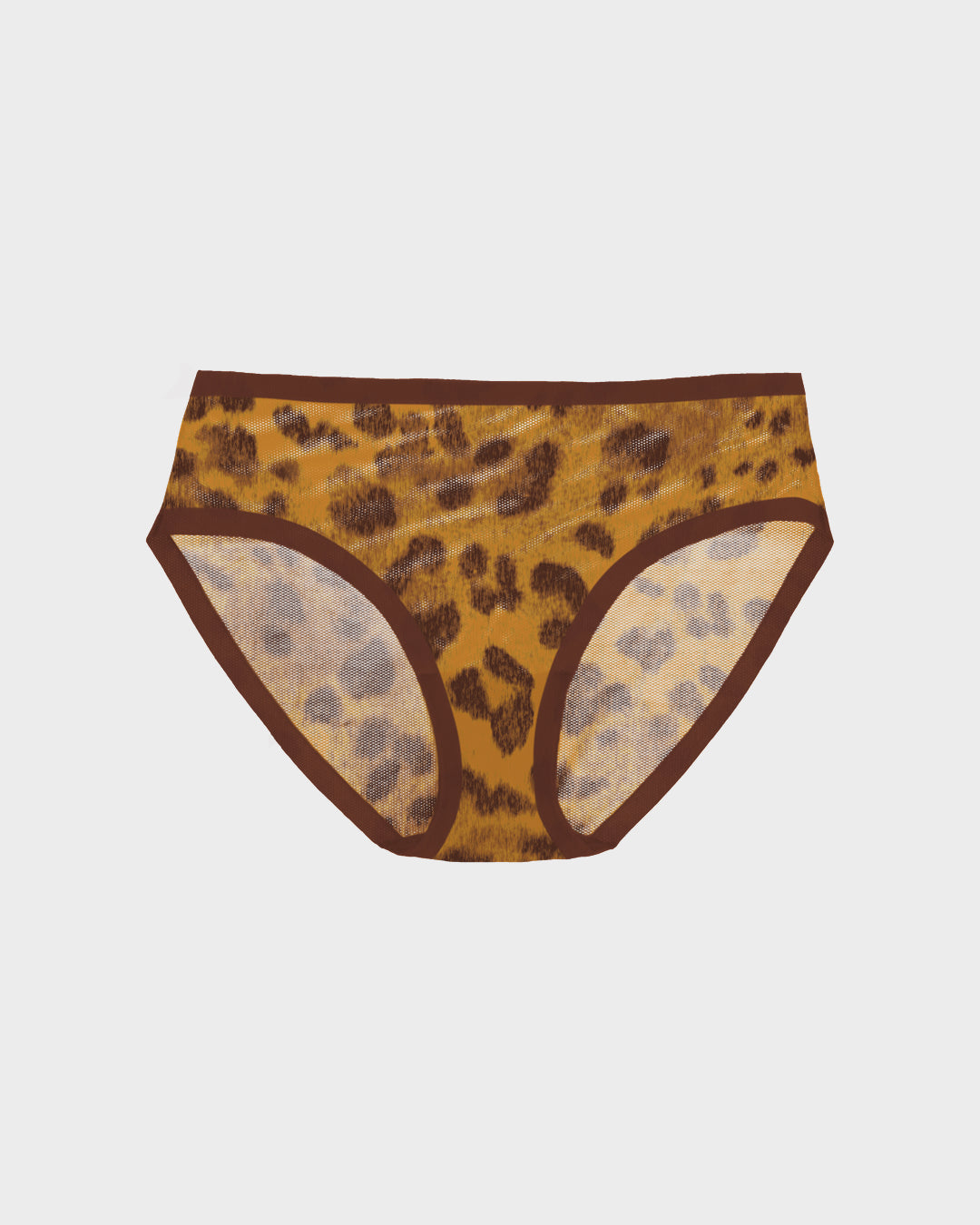panthera sheer brief panties