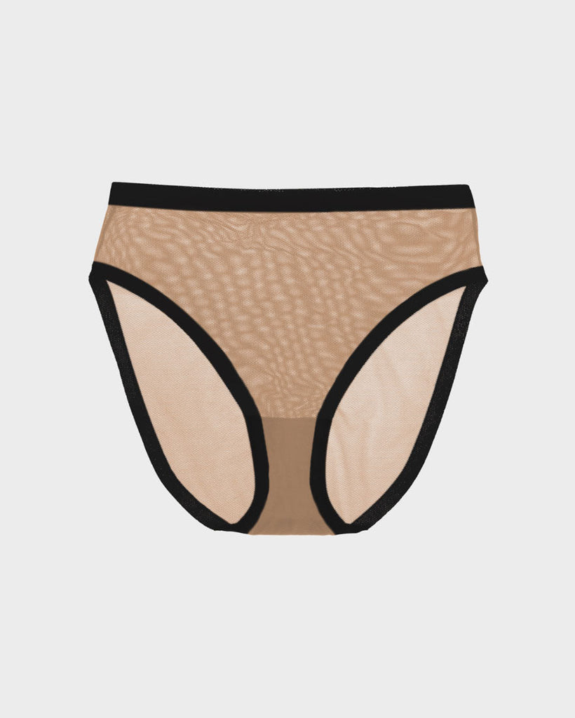 Tango Mesh Brief Panties For Women // Seamless Underwear // EBY™