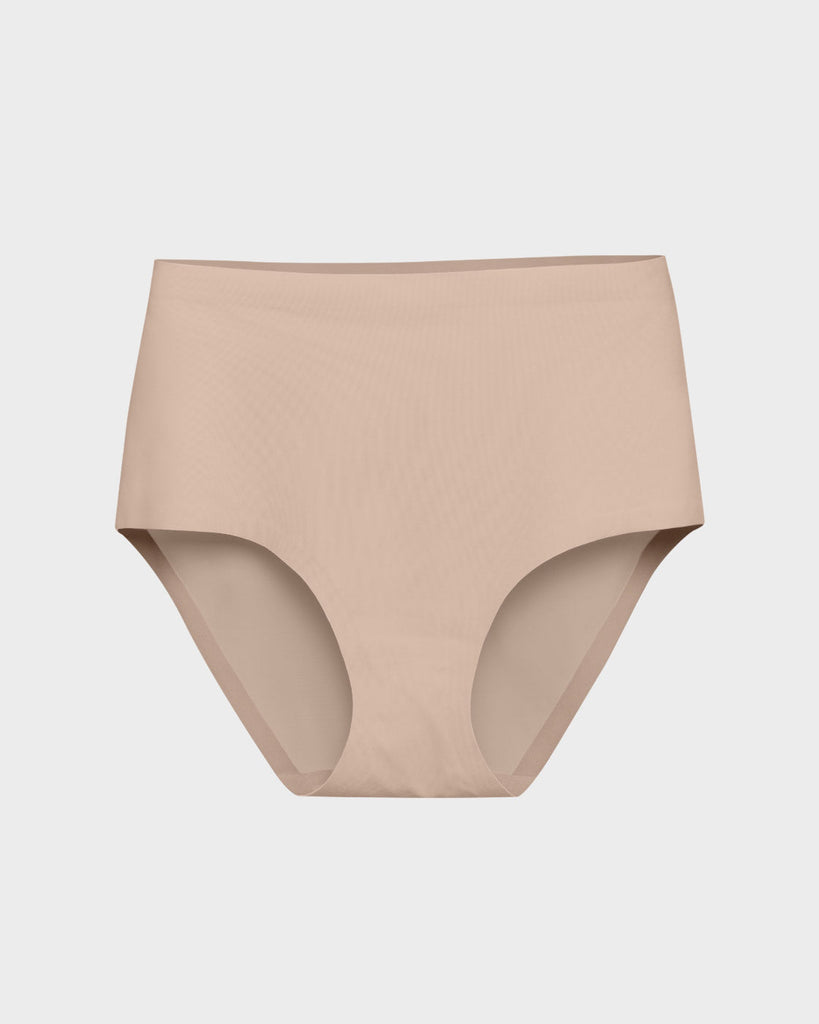 Nude High Waisted Panties Seamless Nude Underwear EBY