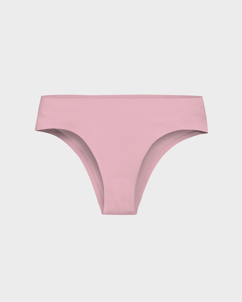 Seamless Pink Lady Brief Underwear for Women