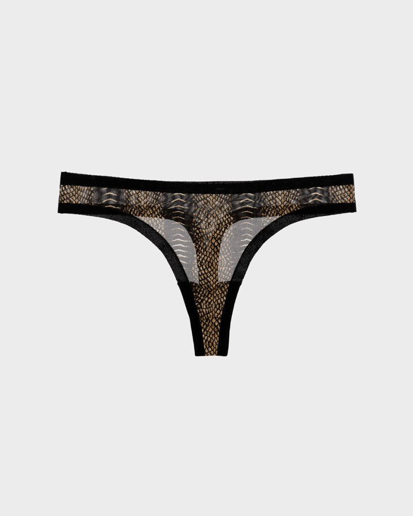 Caribbean Sea Mesh Brief Panties For Women // Seamless Underwear // EBY™