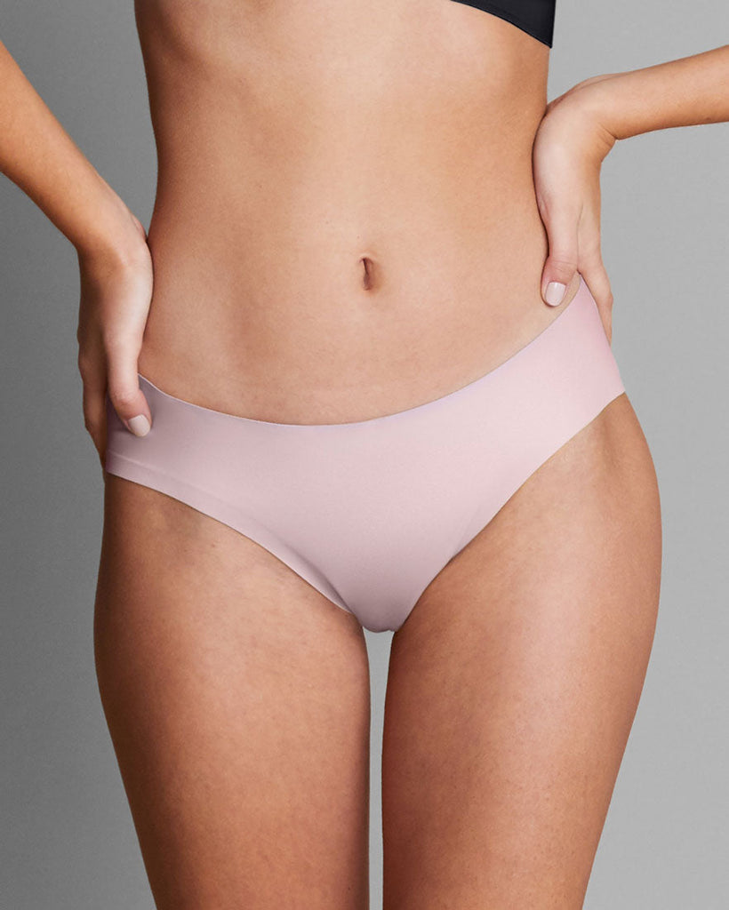 Yunleeb Women Seamless Cheeky Panties Feel Air Seamless Underwear