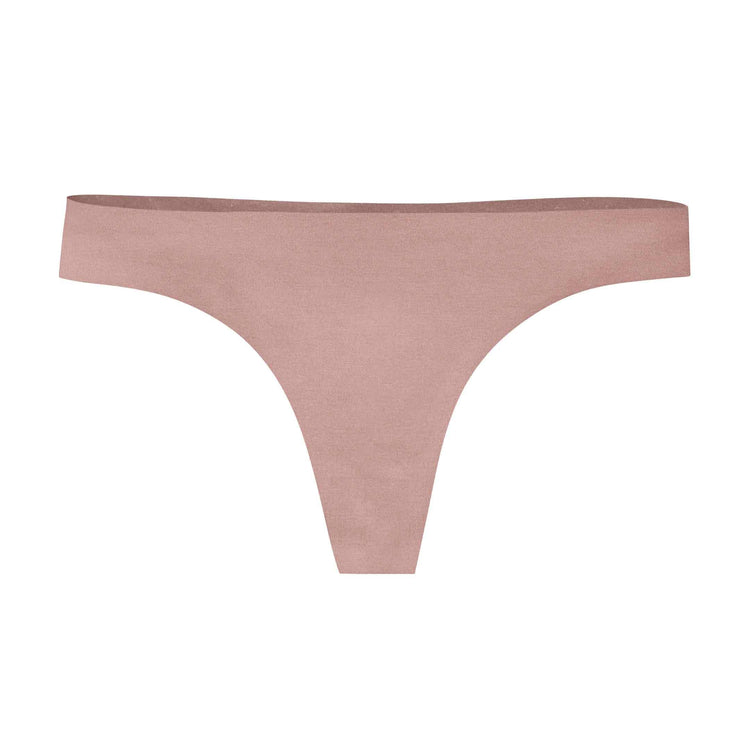 Rose Clay Cotton Thong