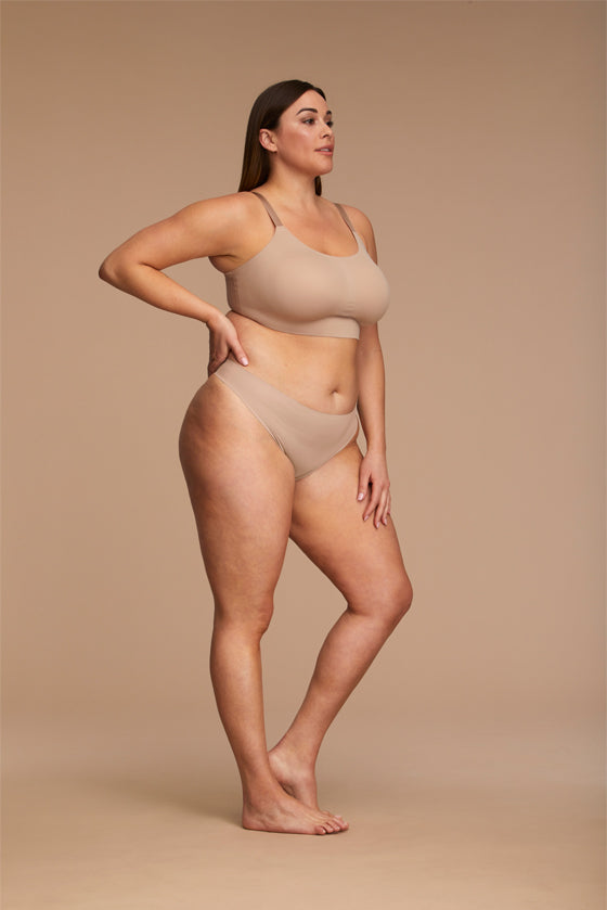 EBY Nude Thong in Plus Side