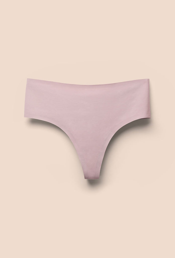Rose Dust Pink Thong Panties // Seamless Thong // EBY™