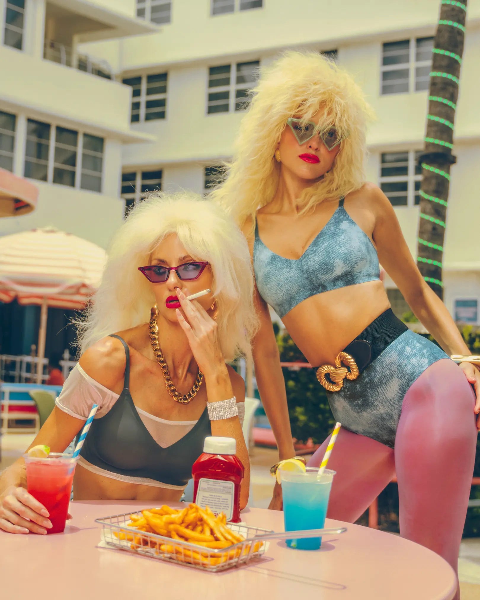 DJ Shandy Beach Relief Bra and Brief Set