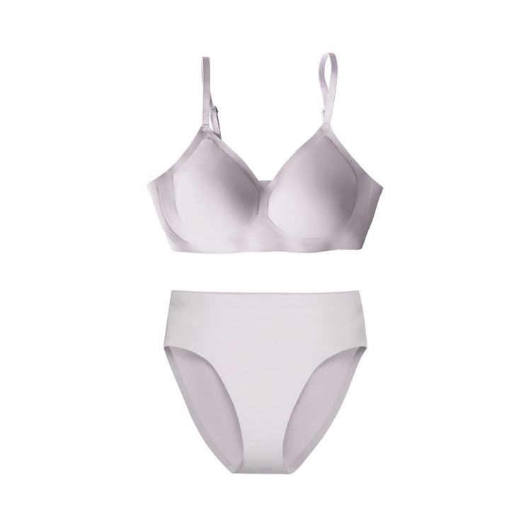 Oyster Relief Bra and High Waisted Set