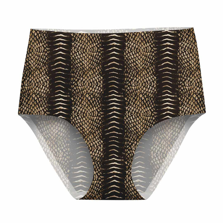 Reptile Stripe High Waisted Panties // Ultra Comfy + Seamless // EBY™