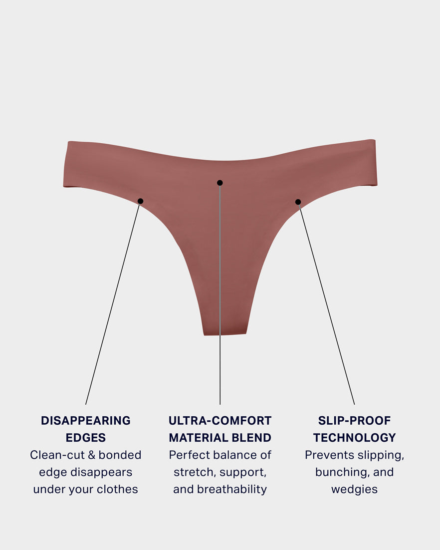 Dusty Rose Thong