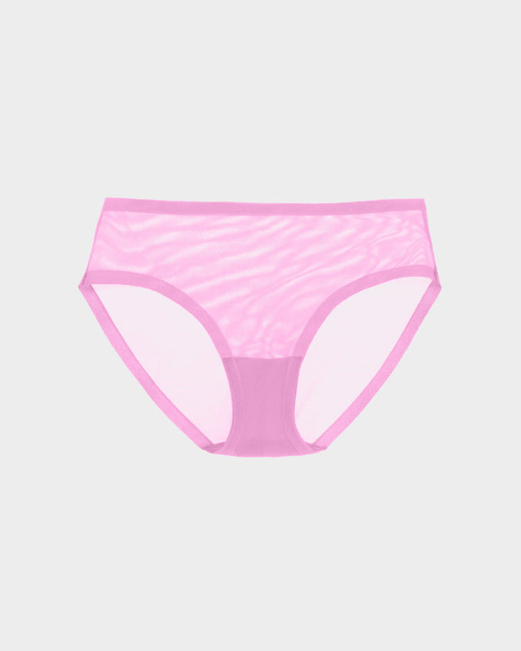 Begonia Mesh Brief Panties For Women // Seamless Underwear // EBY™