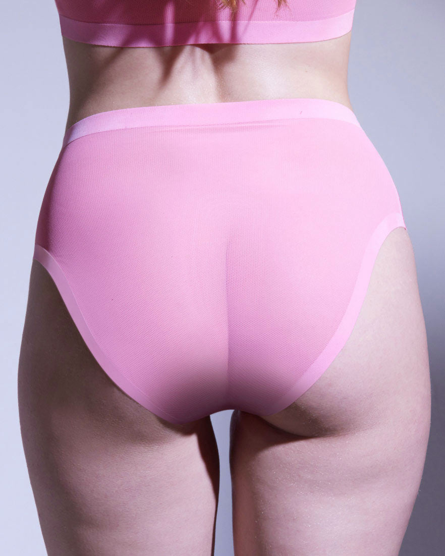 Begonia Mesh High-Cut Highwaisted