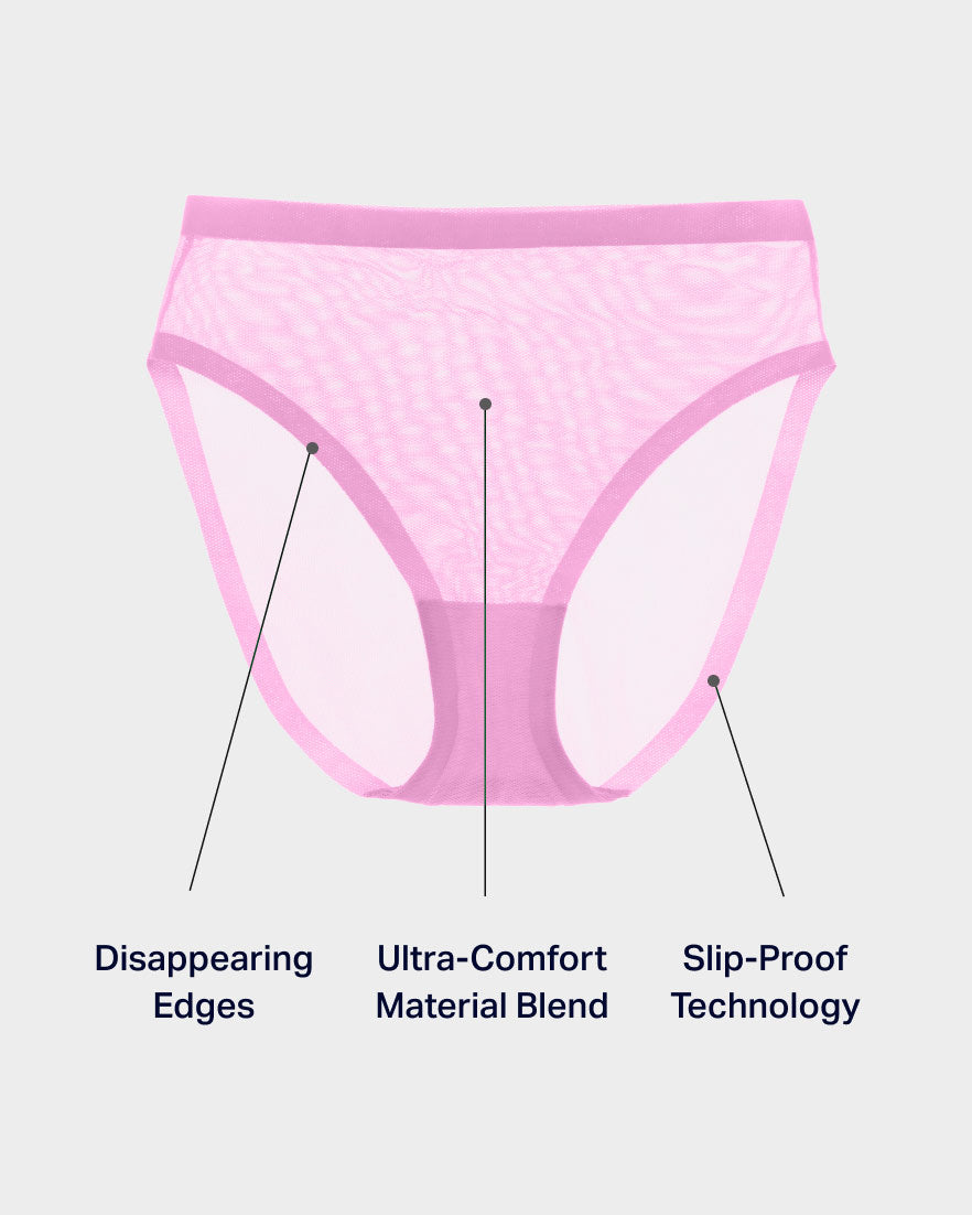 Begonia Mesh High-Cut Highwaisted