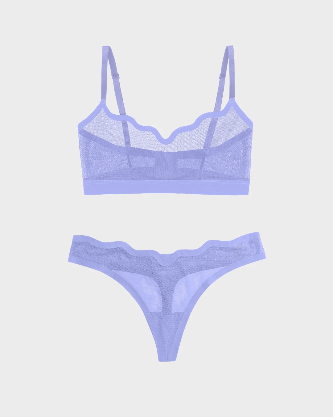 Lucy Bra Berry Milkshake and Sheer Thong Milkshake