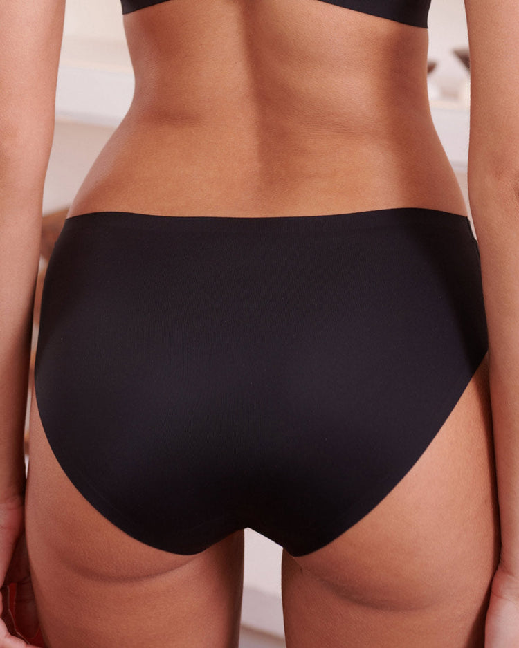 Seamless Panties For Women Sexy Panties Oversized Brief Underwear High  Waisted Tight Panties Vintage Sports Panties Black at  Women's  Clothing store
