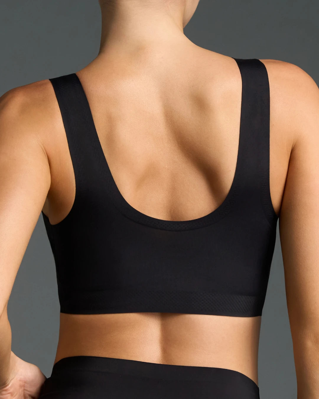 Black Sheer Bralette and Black Wireless Bra Duo