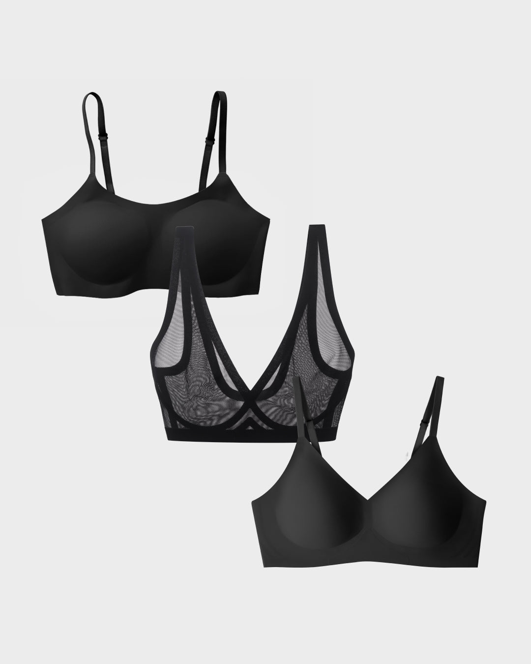 Black Bra 3-Pack