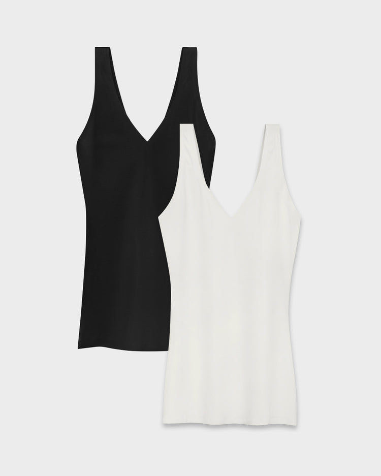 Black and Pearl Tank Bundle