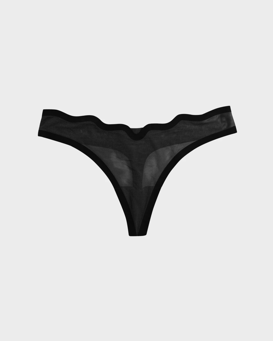 Black Truffle Sheer Thong