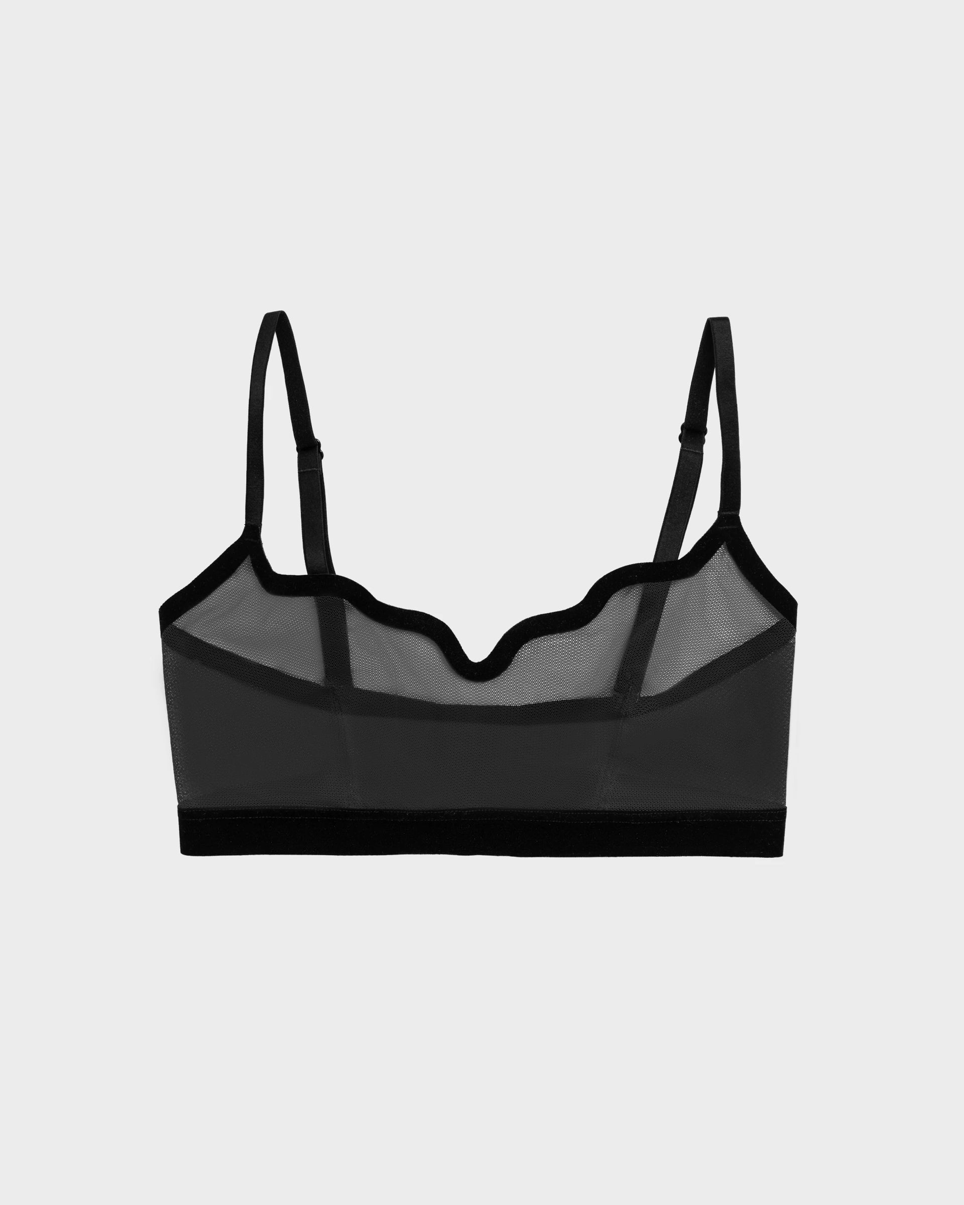 Black Truffle Sheer Bralette