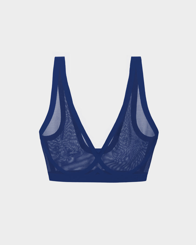 Deep Ocean Mesh Bralette