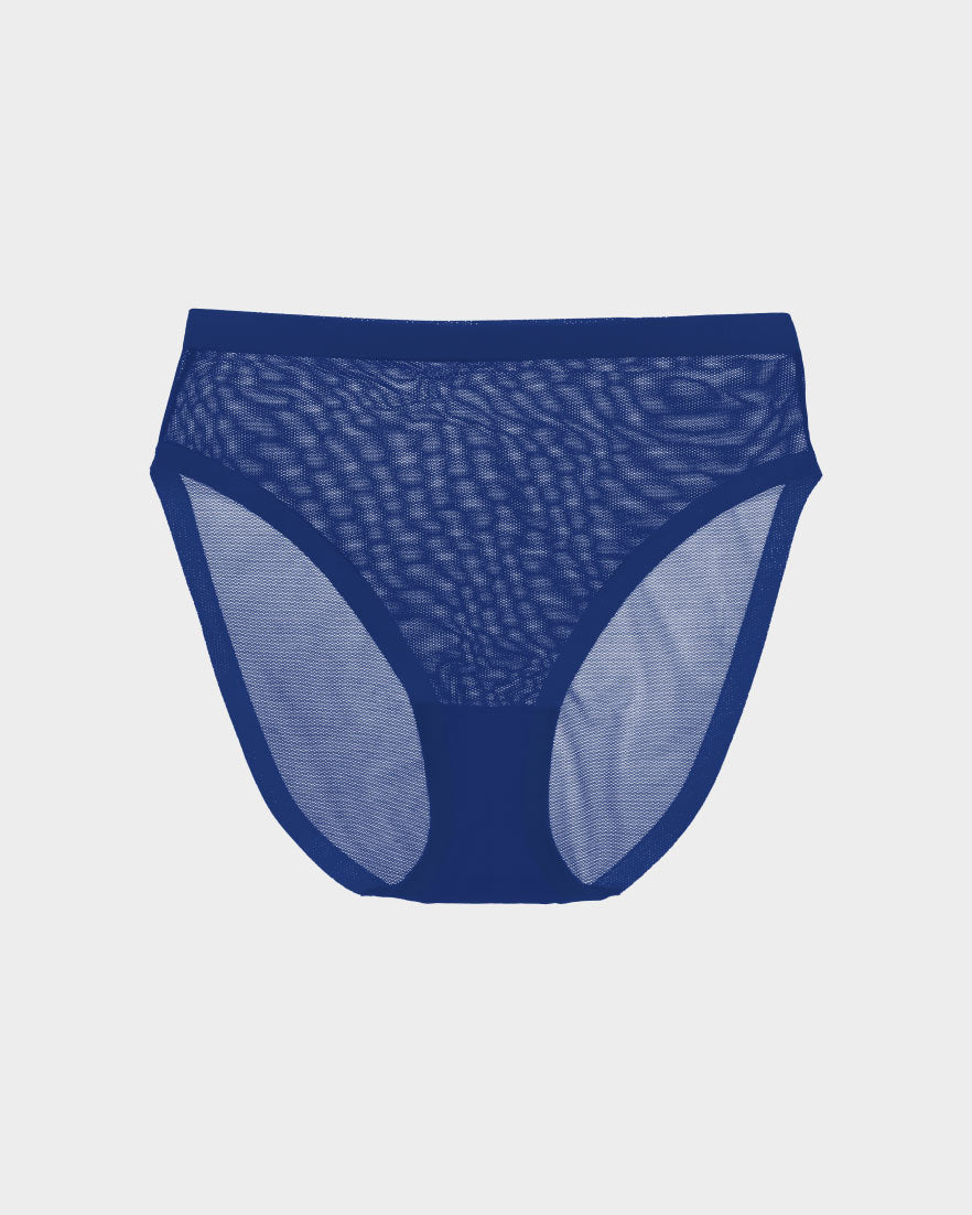 Deep Ocean Mesh High-Cut Highwaisted