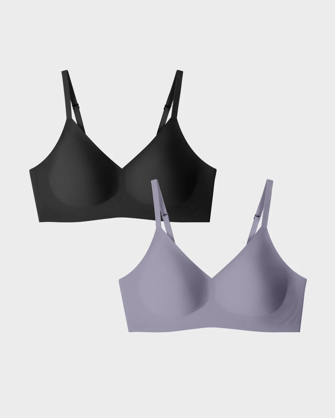 Cadet & Black Relief Bra Bundle