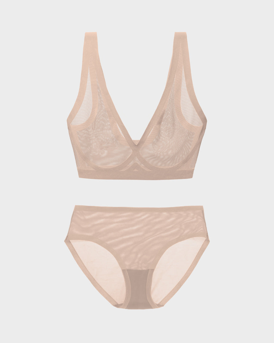 sheer bralettes