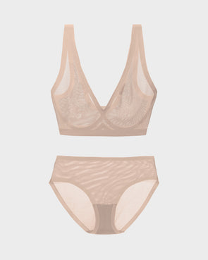 Champagne Sheer Set