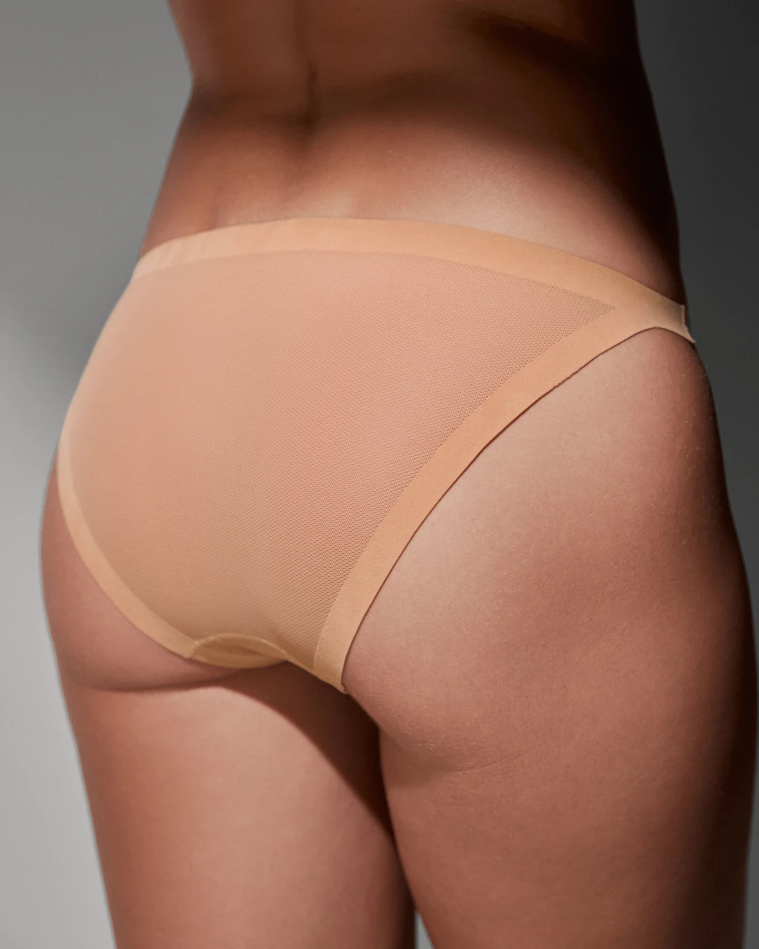 Champagne Sheer String Bikini