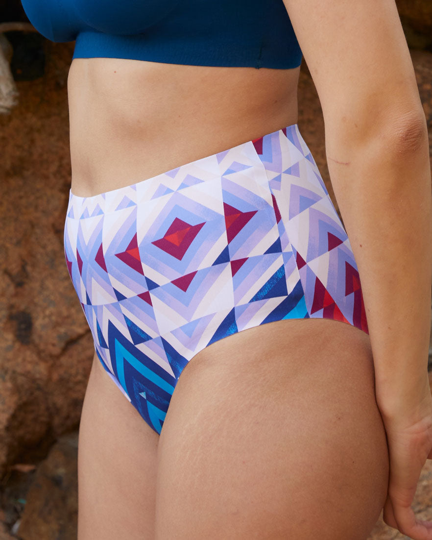 Tribal Chevron Highwaisted