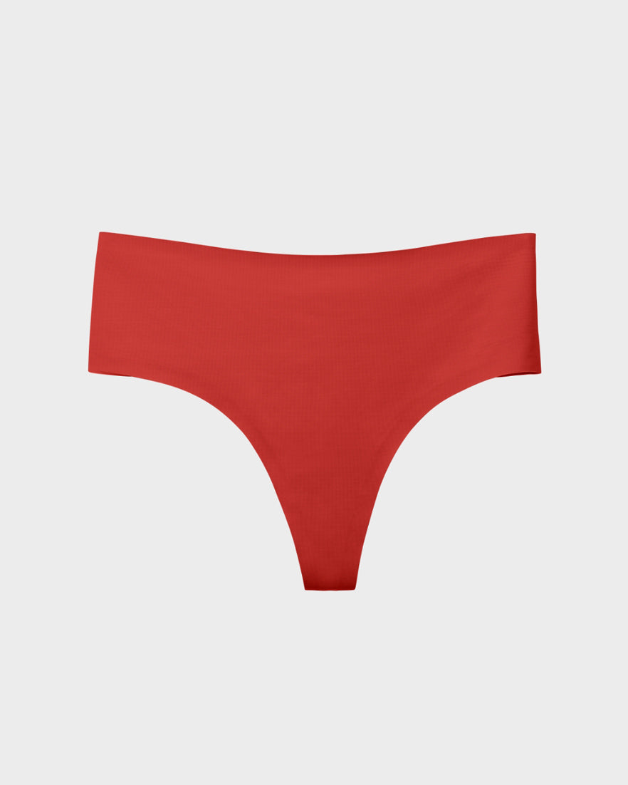 Claret Highwaisted Thong