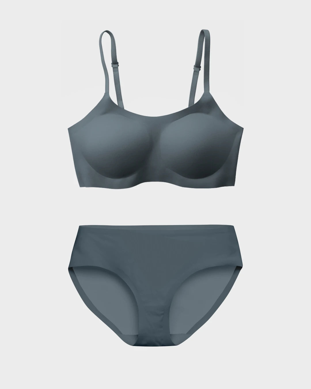 Dark Slate Support Bra Set