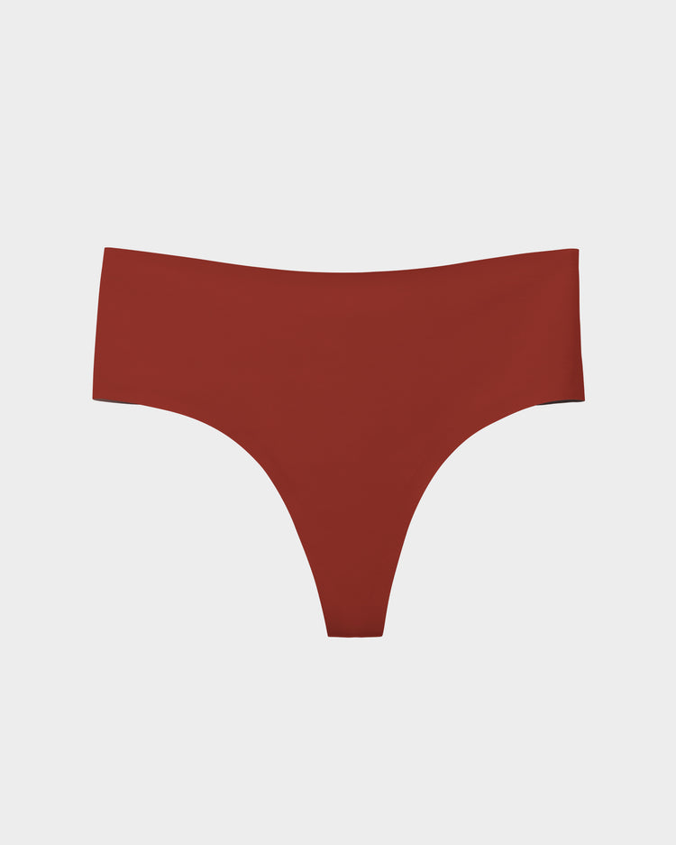 Fired Brick Highwaisted Thong