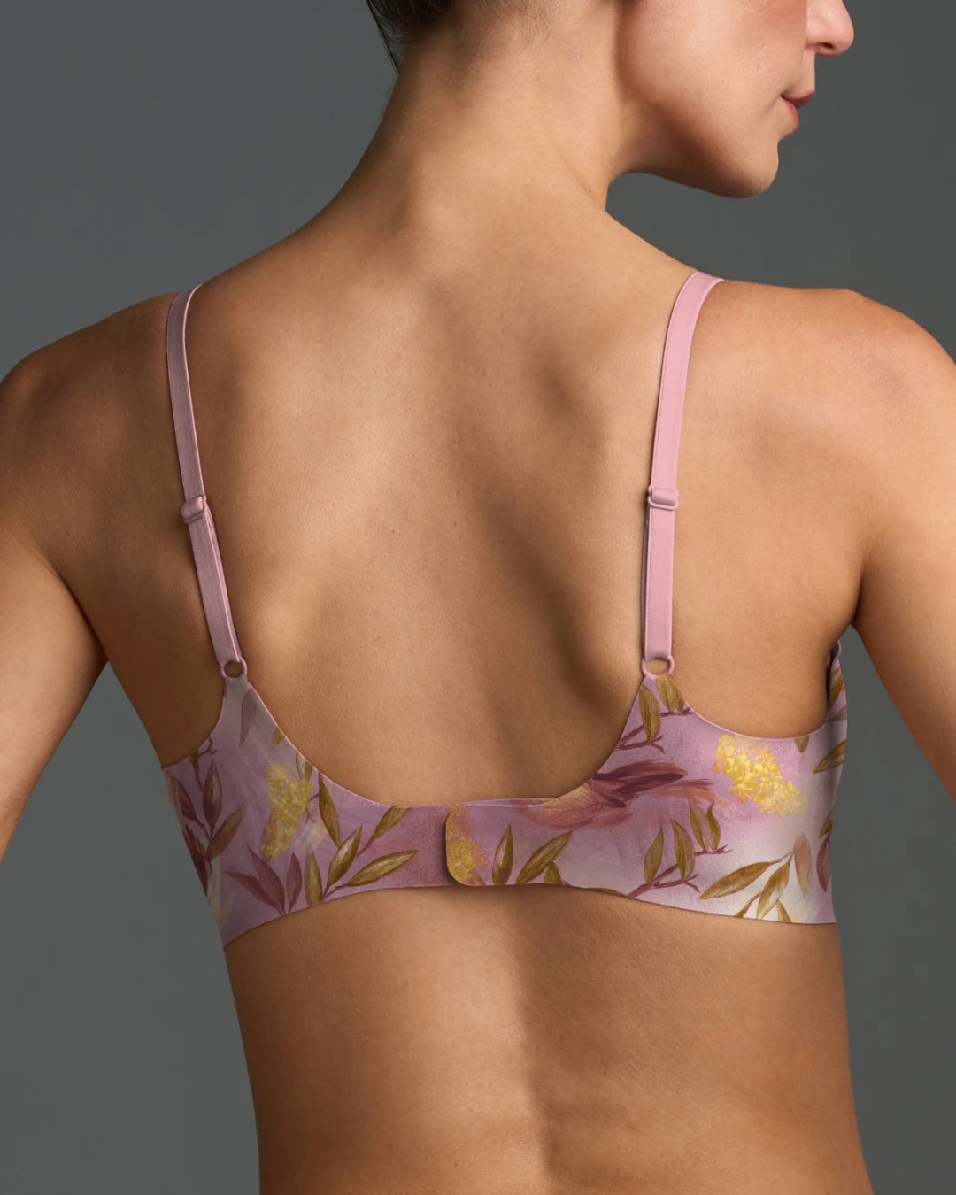 Floret Relief Bra