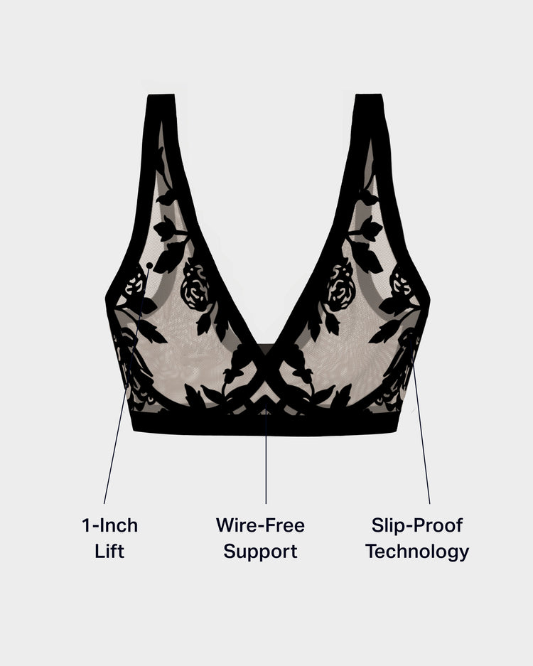 Madam Noir Mesh Bralette