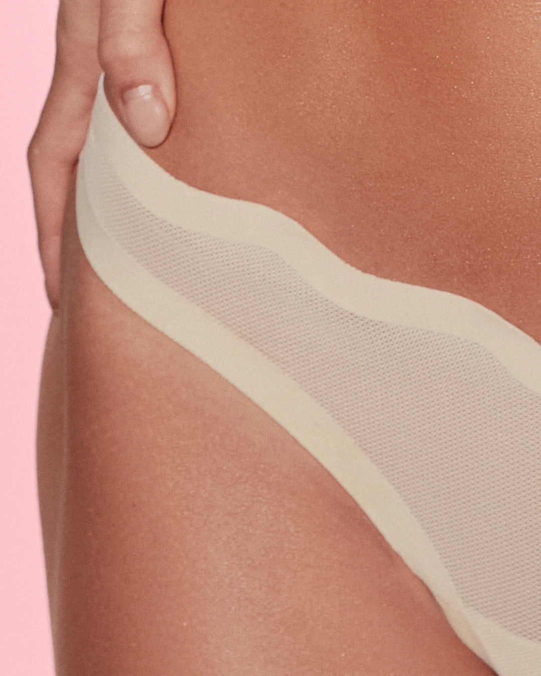 Lucy Bra Marshmallow and Sheer Bikini Marshmallow