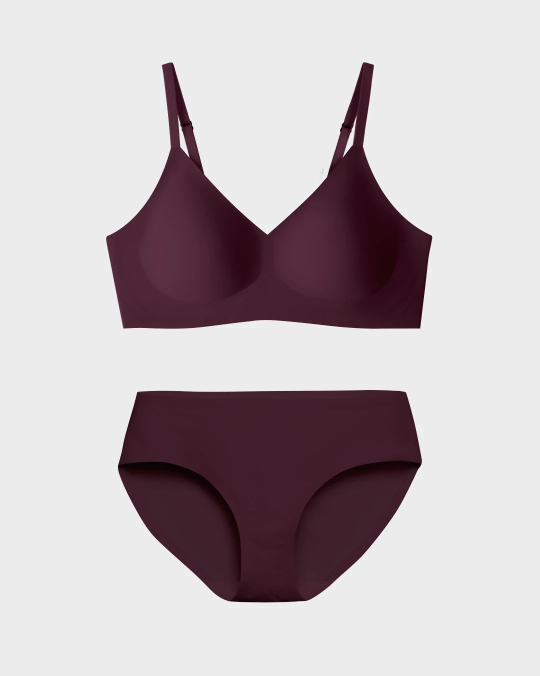 Merlot - Relief Bra & Brief Set