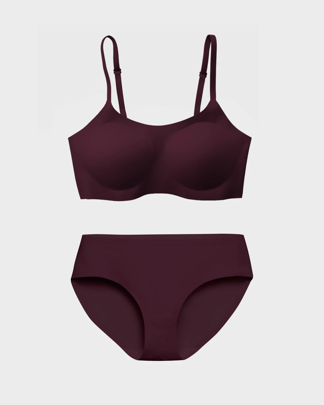 Merlot Support Bra Set