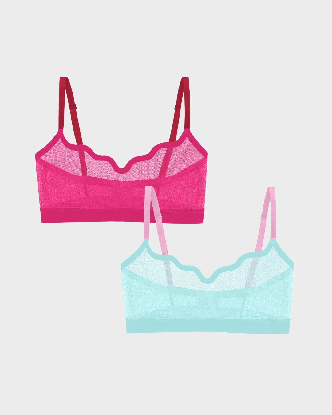 Lucy Bra Mint Jelly and Red Velvet
