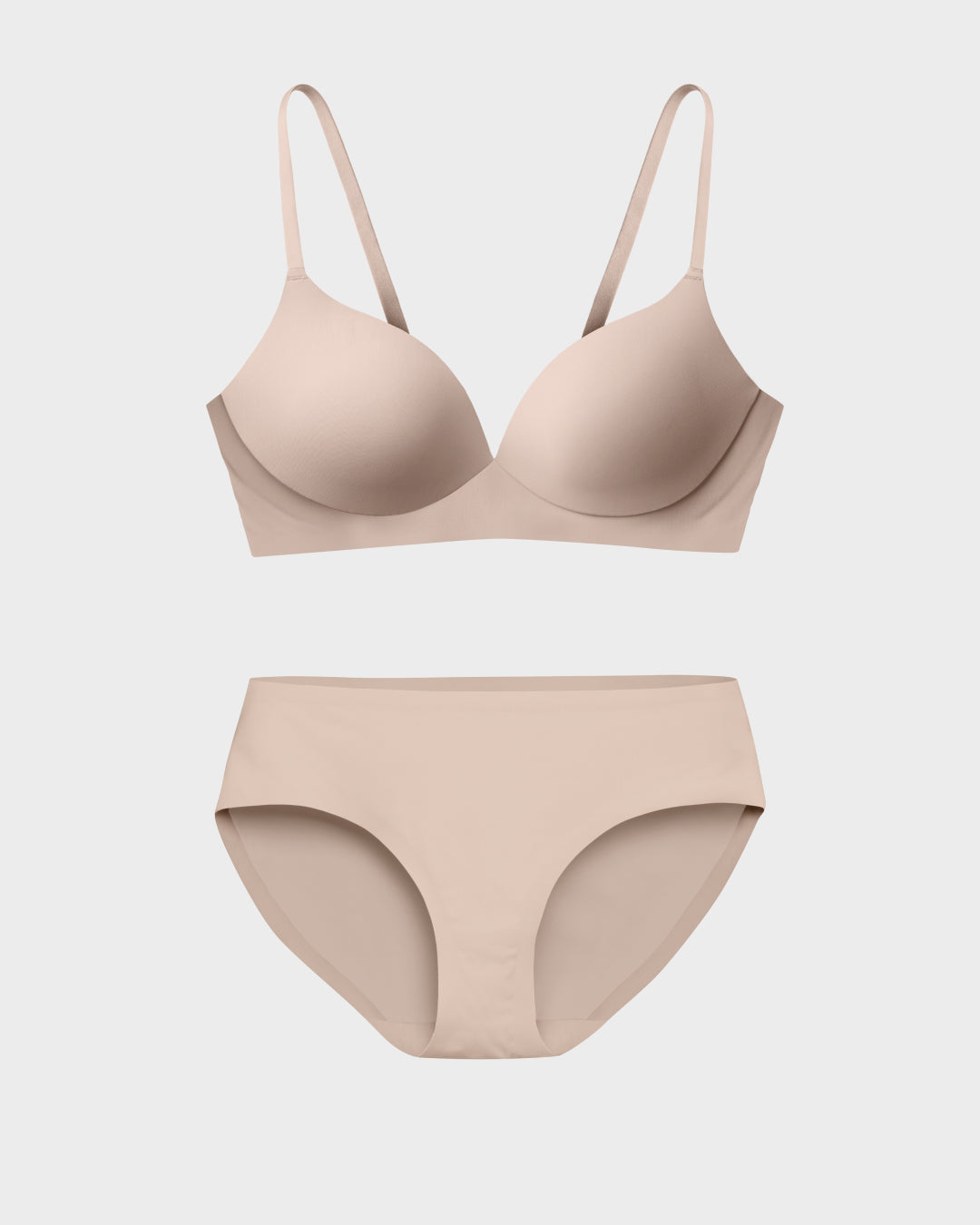 Nude Pain Free T-Shirt Bra Set