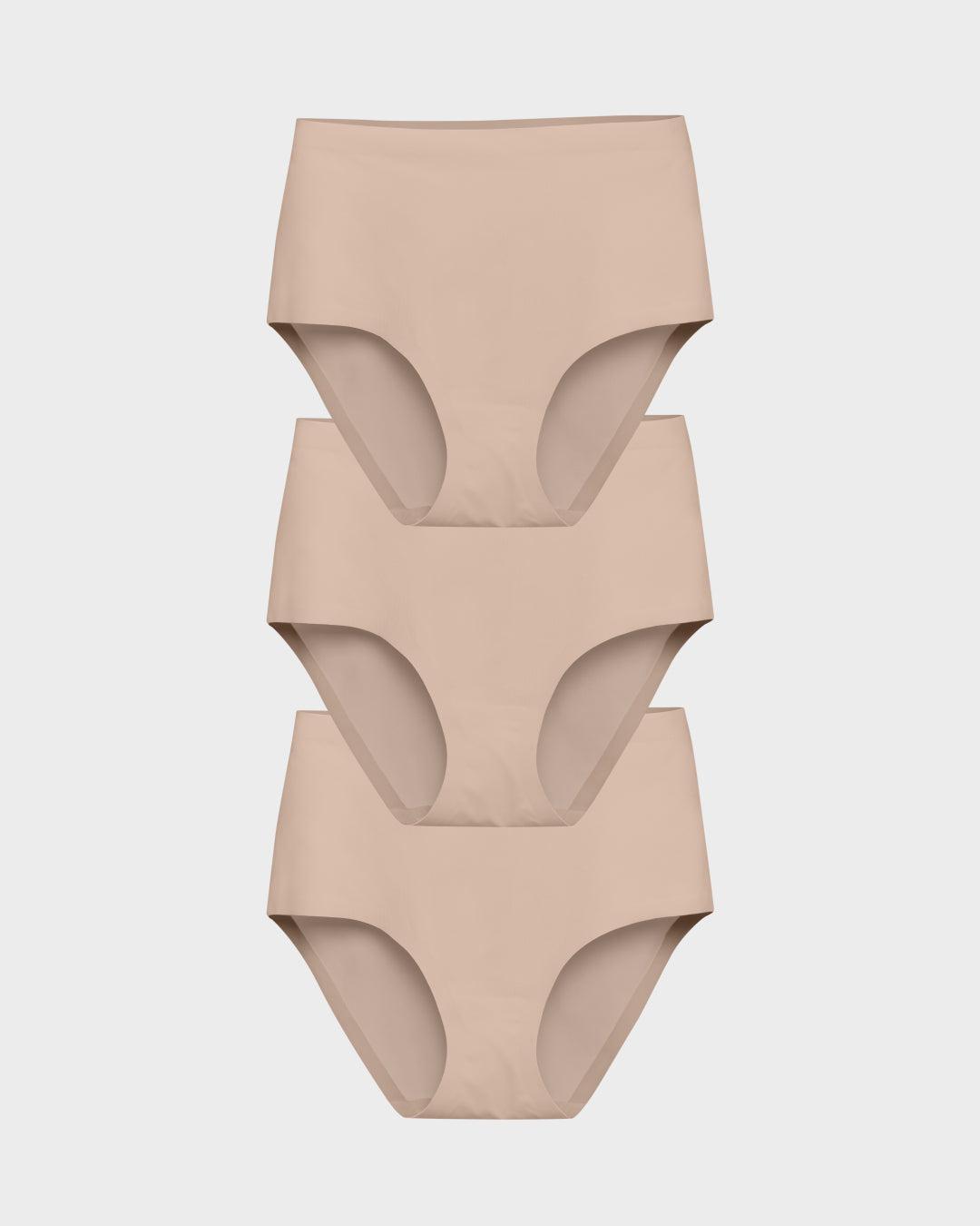 Nude High Waisted 3-Pack