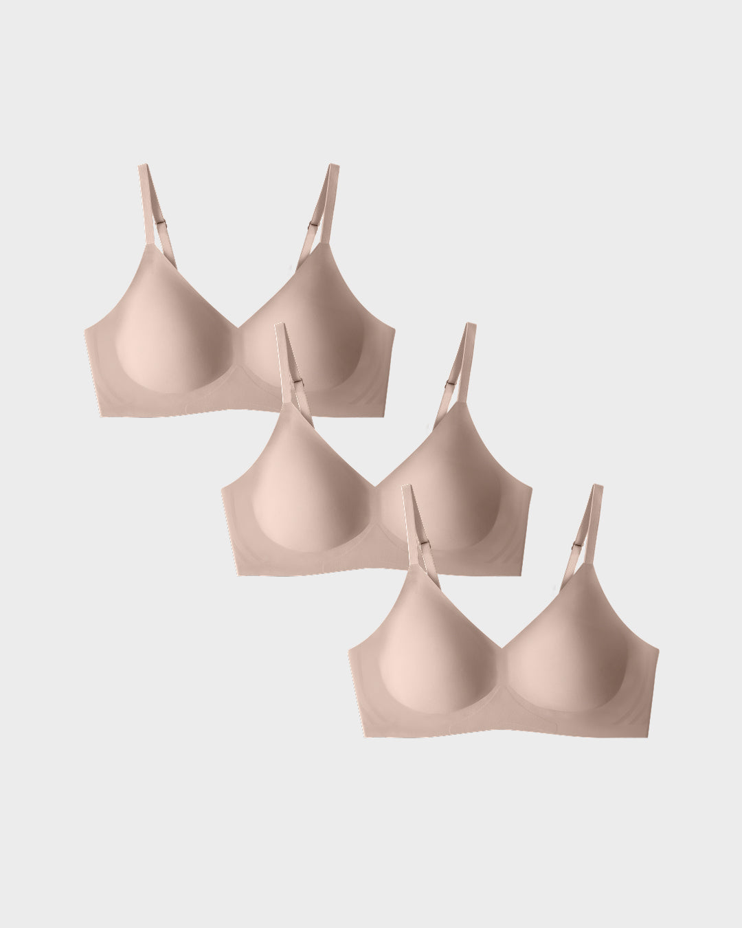 Nude Relief Bra 3-Pack