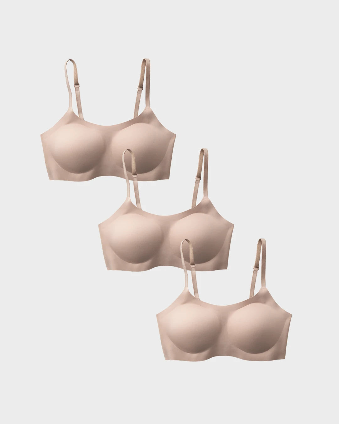 Nude Support Bra 3-Pack