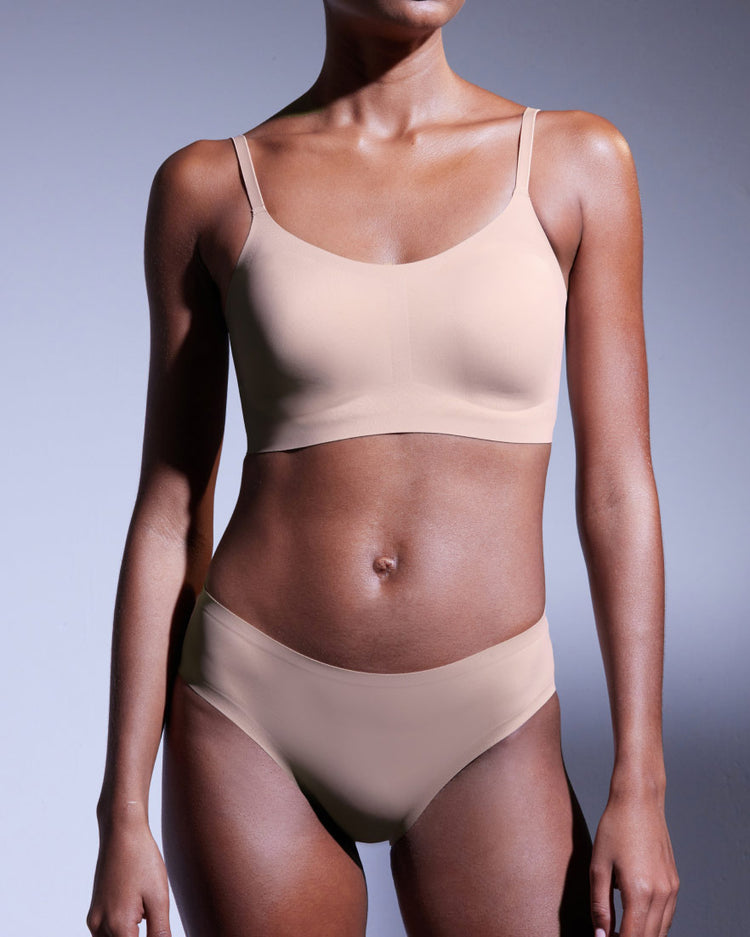 Nude Support Bra Set