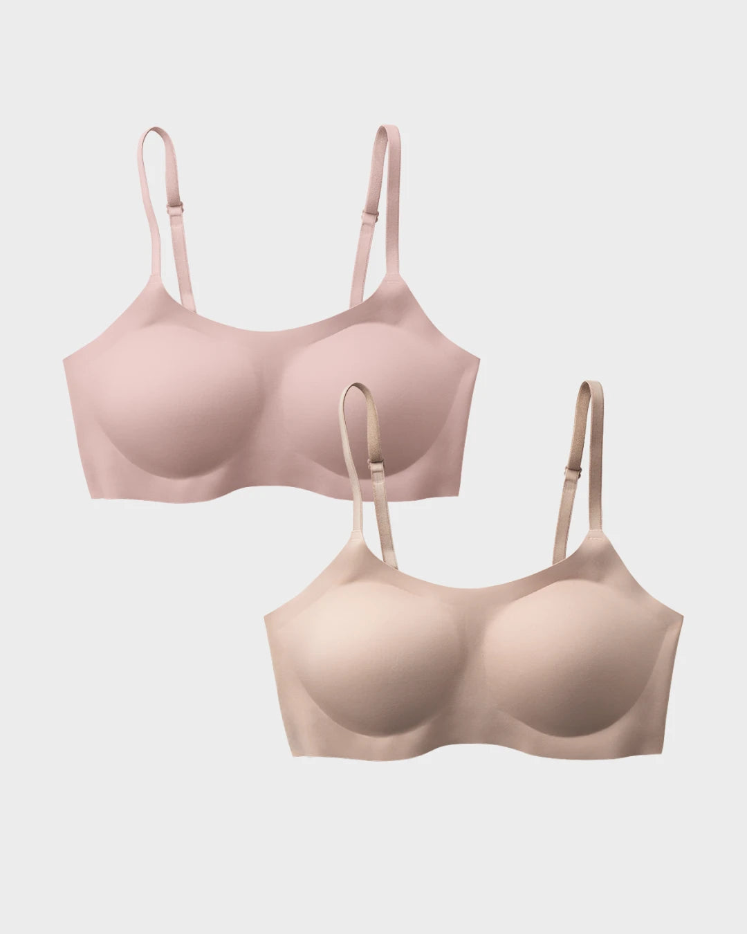 Woodrose and Nude Support Bralette Bundle
